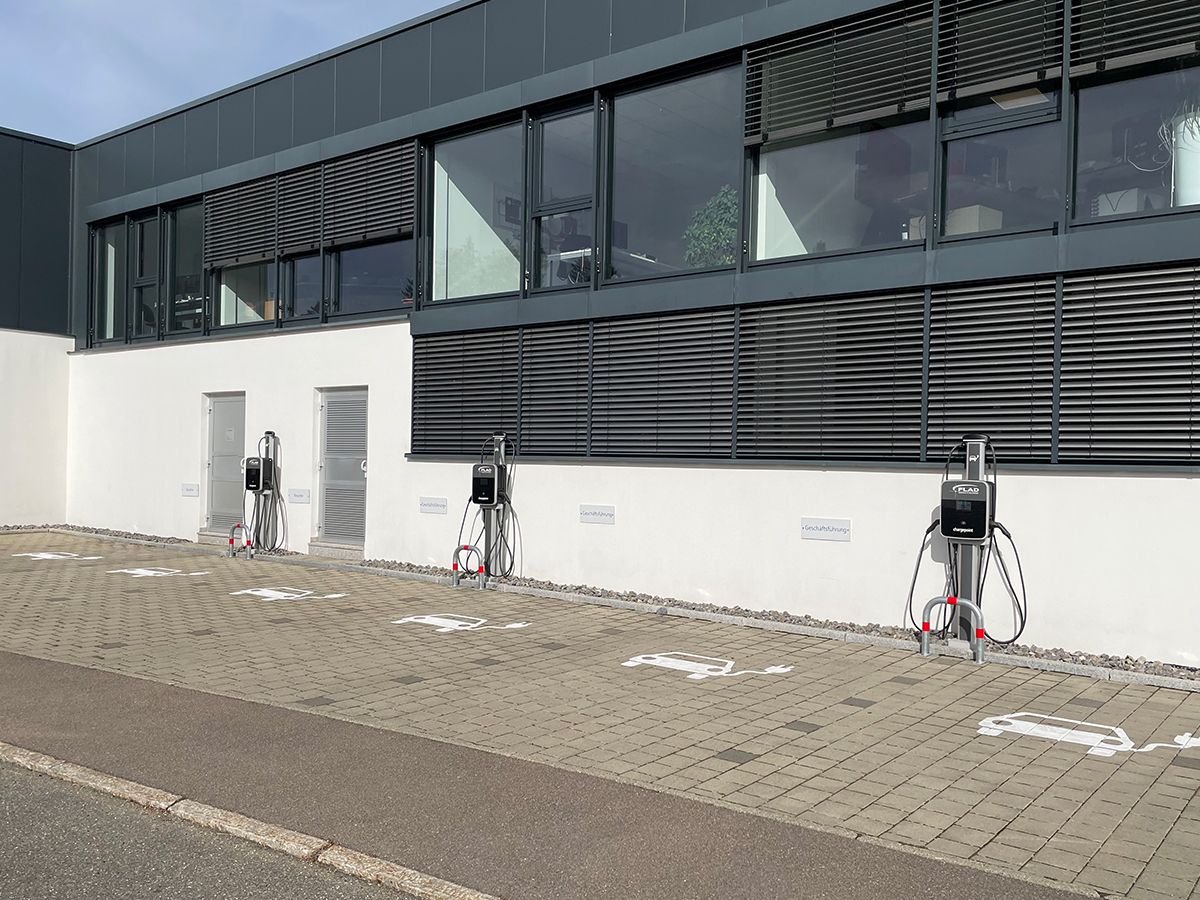Die öffentlichen Ladesäulen von Bubsheim bei Flad System Components GmbH & Co KG
