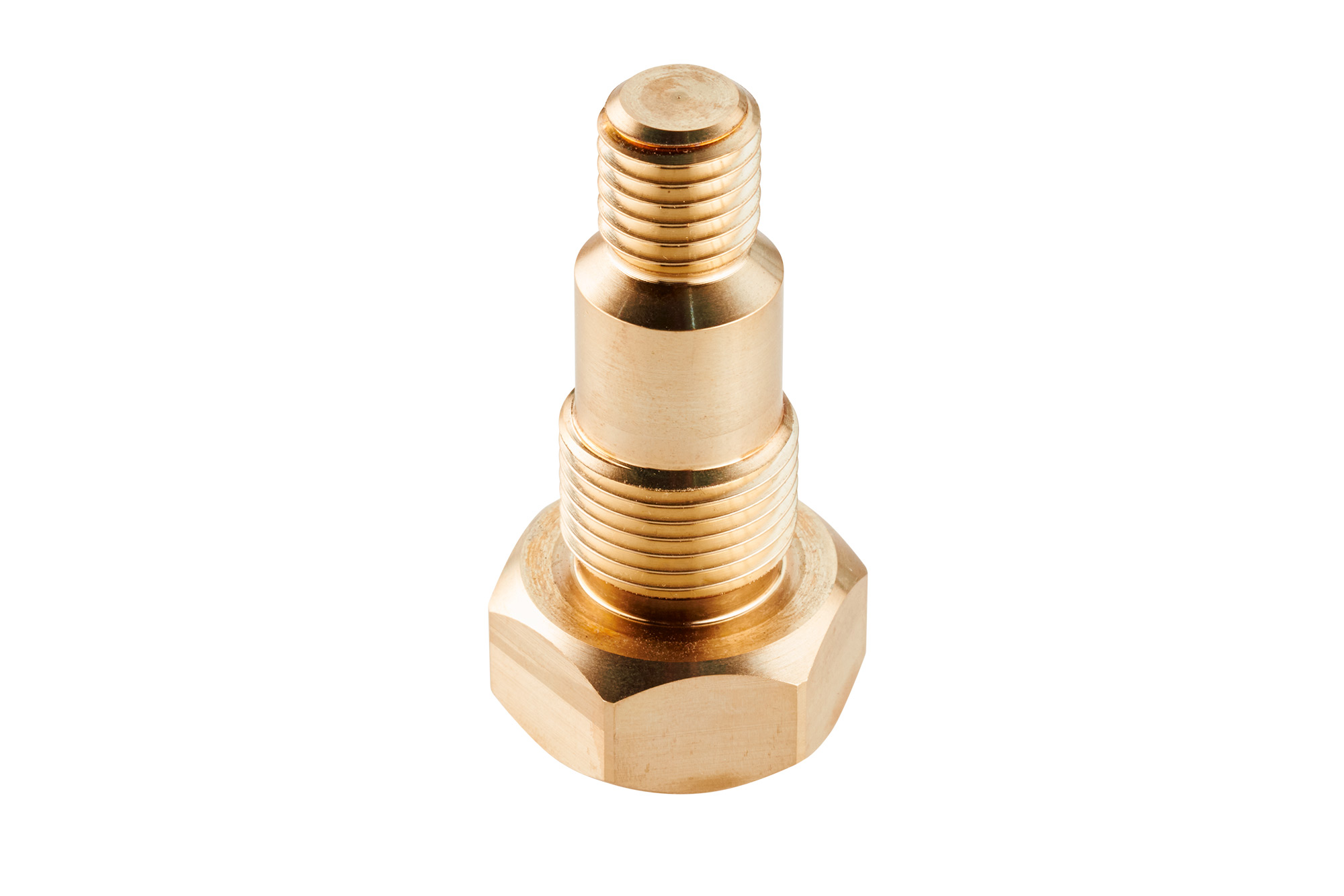 Nahaufnahme Durchfluss CuZn42